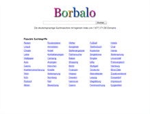 Tablet Screenshot of borbalo.com